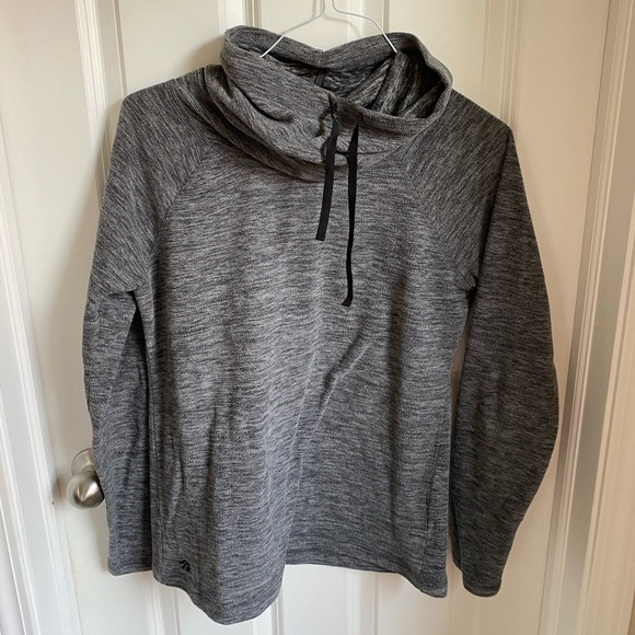 Ideology Grey Cowl Neck Sweatshirt - Picture 1 of 3